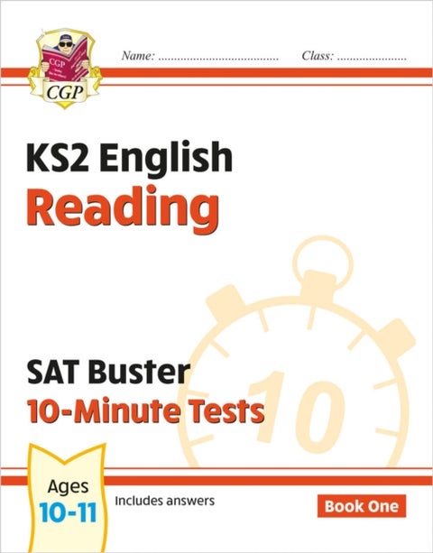 KS2 English SAT Buster 10-Minute Tests: Reading - Book 1 (for the 2024 tests)