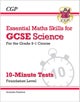 GCSE Science: Essential Maths Skills 10-Minute Tests - Foundation (includes answers)