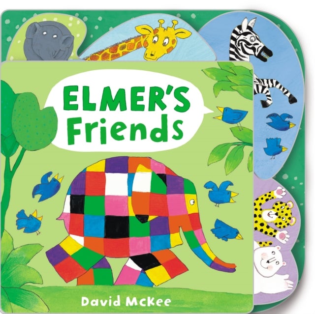 Elmer's Friends - Tabbed Board Book