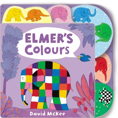 Elmer's Colours - Tabbed Board Book