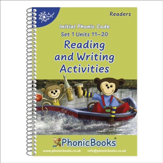 Phonic Books Dandelion Readers Reading and Writing Activities Set 1 Units 11-20 - Consonant digraphs and simple two-syllable words