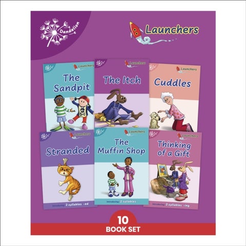 Phonic Books Dandelion Launchers Units 16-20 - Simple two-syllable words and suffixes