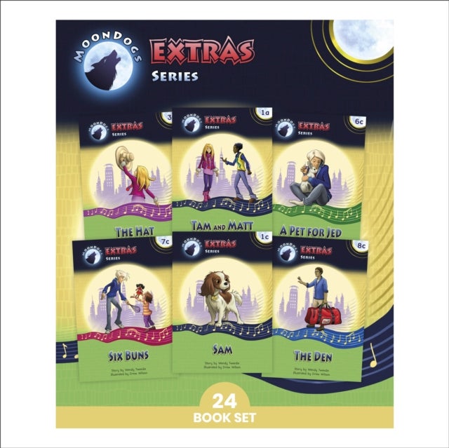 Phonic Books Moon Dogs Extras Set 1 - Sounds of the alphabet