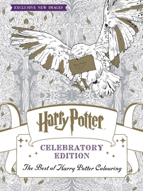 Harry Potter Colouring Book Celebratory Edition - The Best of Harry Potter colouring - an official colouring book