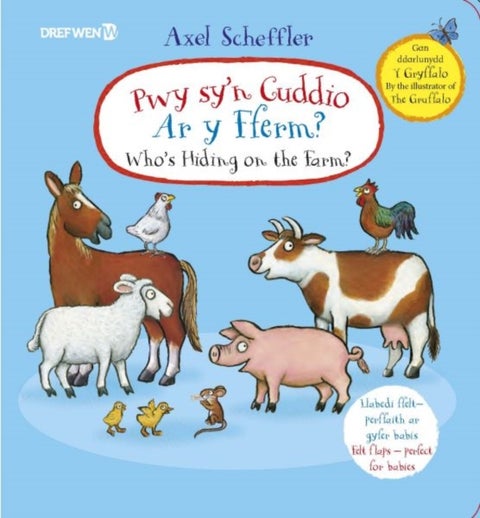 Pwy Sy'n Cuddio ar y Fferm? - Who's Hiding on the Farm