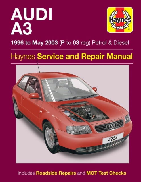 Audi A3 Petrol & Diesel (96 - May 03) Haynes Repair Manual - 96-03