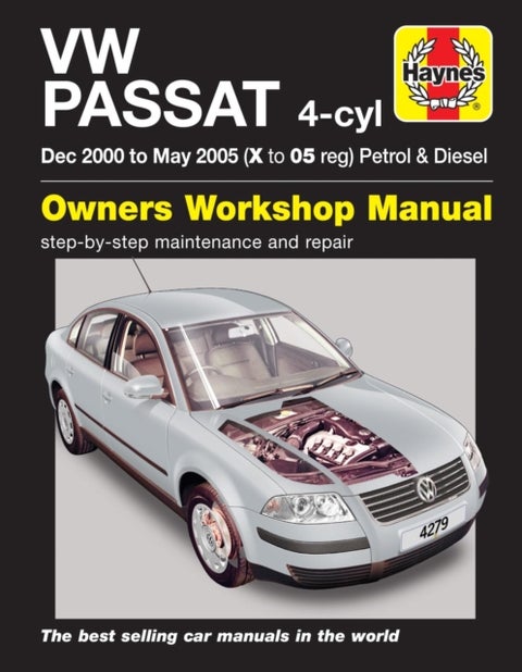 VW Passat Petrol & Diesel (Dec 00 - May 05) Haynes Repair Manual - 00-05