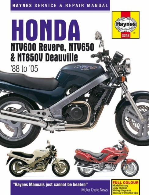 Honda NTV600 Revere, NTV650 & NTV650V Deauville (88-05) - 88-05
