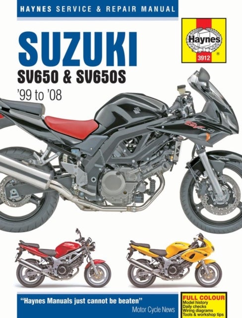 Suzuki Sv650 & Sv650S - 99-08
