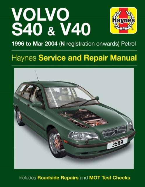 Volvo S40 & V40 Petrol (96 - Mar 04) Haynes Repair Manual - 96-04