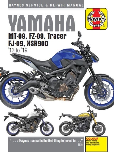 Yamaha MT-09, FZ-09, Tracer, FJ-09, XSR900 (03 -19) - 2013 to 2019