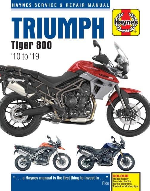 Triumph Tiger 800 (10 -19) - 2010 to 2019