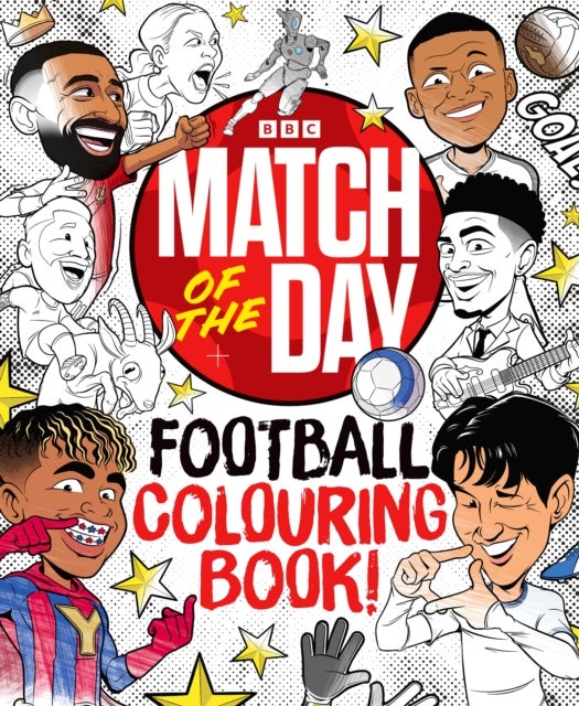 The Match of the Day Football Colouring Book