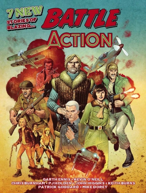 Battle Action - New War Comics by Garth Ennis