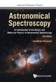 Astronomical Spectroscopy: An Introduction To The Atomic And Molecular Physics Of Astronomical Spect