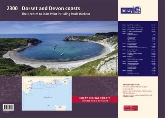Imray 2300 - Dorset and Devon Coasts Chart Pack