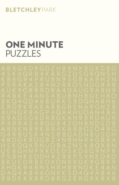 Bletchley Park One Minute Puzzles