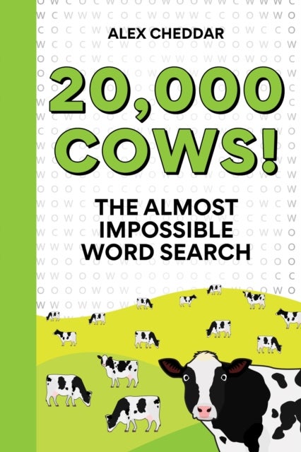 20,000 Cows! - An Almost Impossible Word Search
