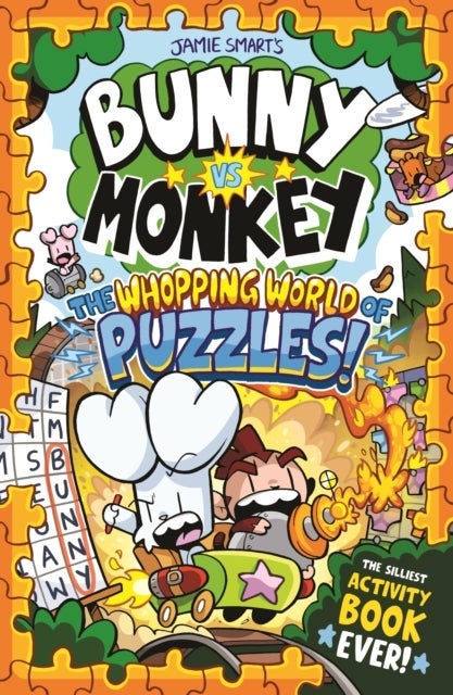 Bunny vs Monkey: The Whopping World of Puzzles (a Phoenix Comic Book, from the multi-million-selling creative genius Jamie Smart)