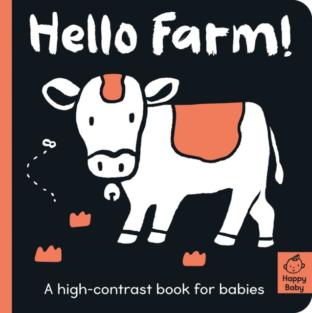 Hello Farm! - A high-contrast book for babies