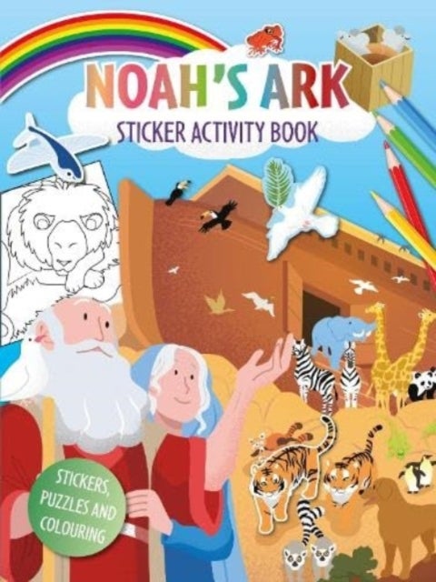 Noah's Ark Activity Sticker Book - Stickers, puzzles and colouring