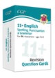 11+ GL Revision Question Cards: English Spelling, Punctuation & Grammar - Ages 10-11