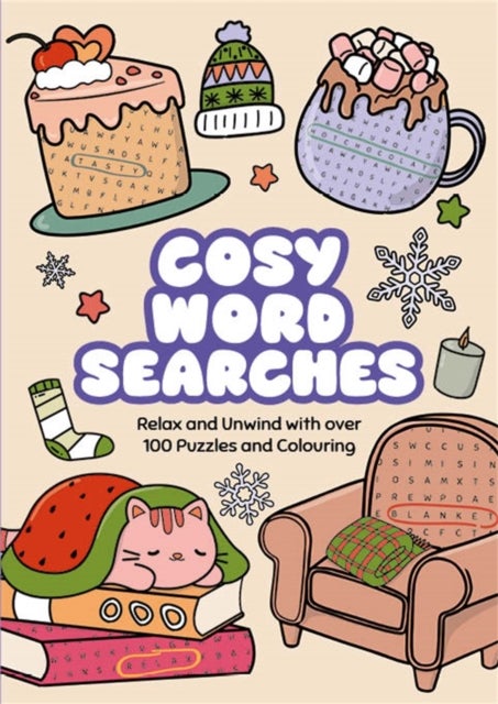 Cosy Word Searches - Relax and Unwind with over 100 Puzzles and Colouring