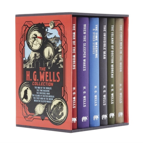 The H. G. Wells Collection - Deluxe 6-Book Hardback Boxed Set