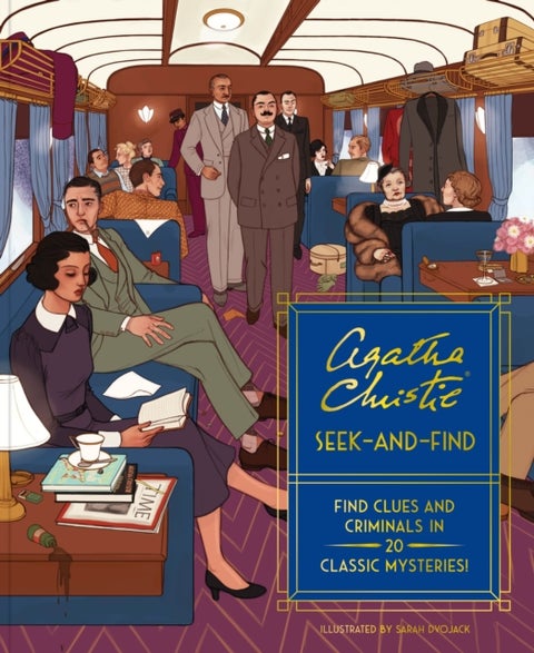 Agatha Christie Seek-and-Find - Find Clues and Criminals in 20 Classic Mysteries!