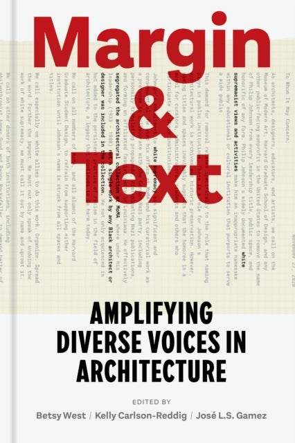 Margin and Text - Amplifying Diverse Voices in Architecture