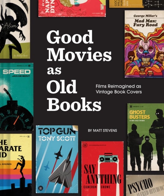 Good Movies as Old Books - Films Reimagined as Vintage Book Covers