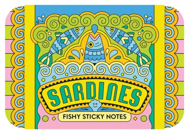 Sardines Fishy Sticky Notes