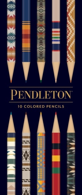 Pendleton Colored Pencils - 10 Colored Pencils