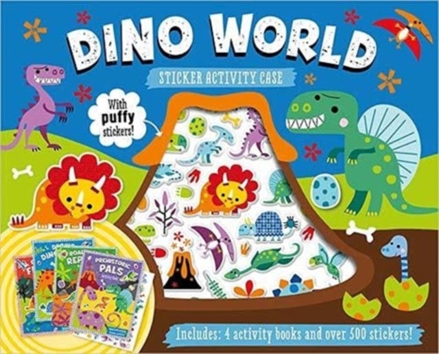 STICKER ACTIVITY CASE DINO WORLD