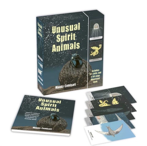 Unusual Animal Messages Oracle Deck - Includes 52 Cards and a 64-Page Illustrated Book