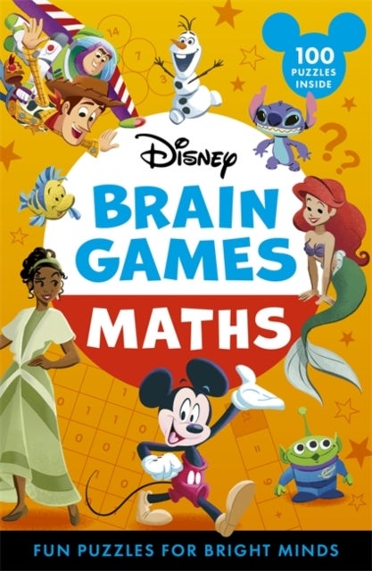 Disney Brain Games: Maths - Fun puzzles for bright minds