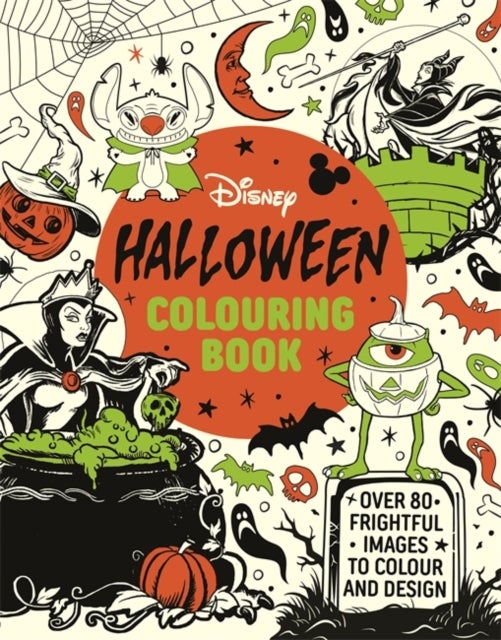 Disney Halloween Colouring Book - Over 80 spooky images to colour and design