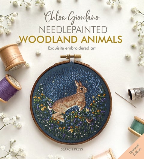 Chloe Giordano Needlepainted Woodland Animals - Exquisite Embroidered Art