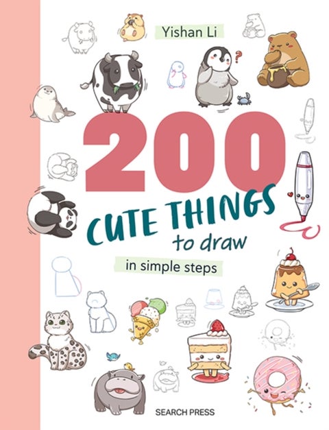 200 Cute Things to Draw - In Simple Steps