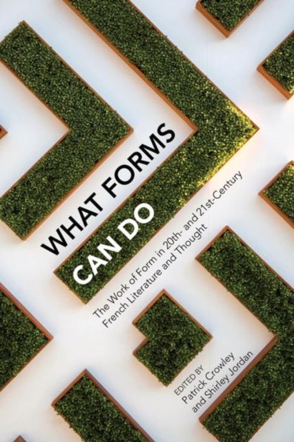 What Forms Can Do - The Work of Form in 20th- and 21st- Century French Literature and Thought