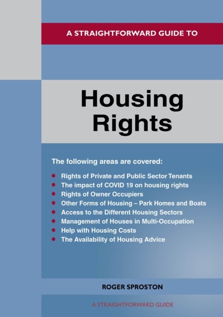 A Straightforward Guide to Housing Rights - Revised Edition - 2022