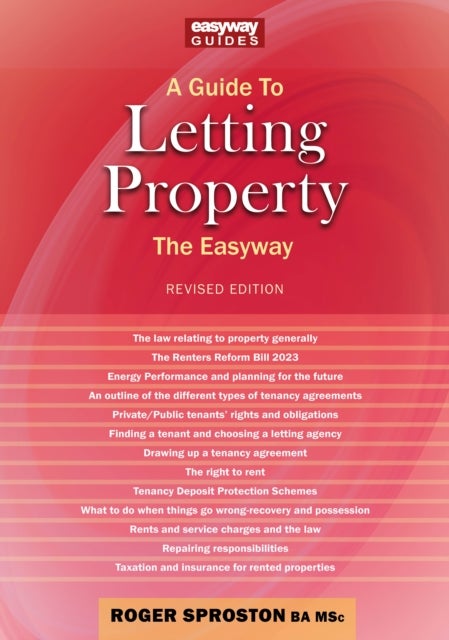 A Guide to Letting Property - Revised Edition - 2024