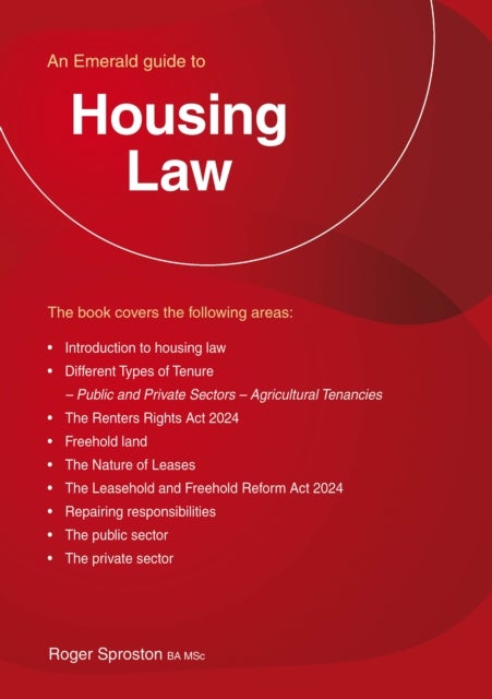 An Emerald Guide to Housing Law