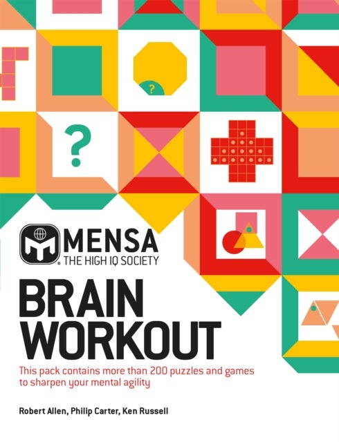 Mensa Brain Workout Pack - Improve your mental abilities with 200 puzzles and games