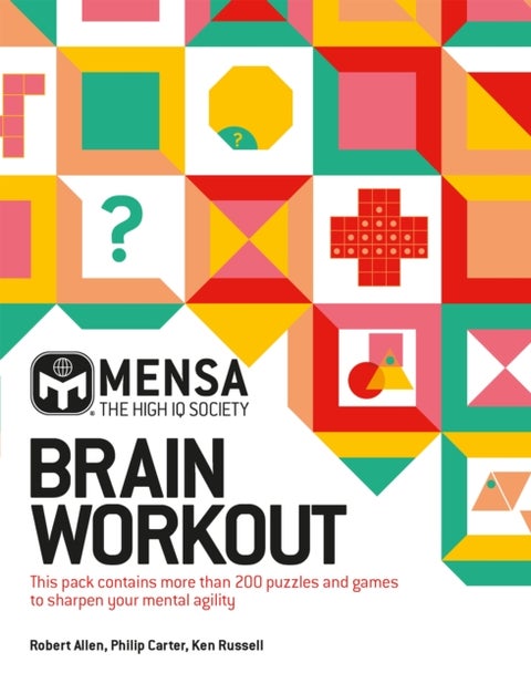 Mensa Brain Workout Pack - Improve your mental abilities with 200 puzzles and games