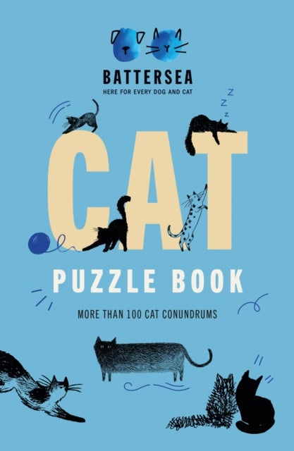 Battersea Dogs and Cats Home - Cat Puzzle Book - Includes crosswords, wordsearches, hidden codes, logic puzzles – a great gift for all cat lovers!