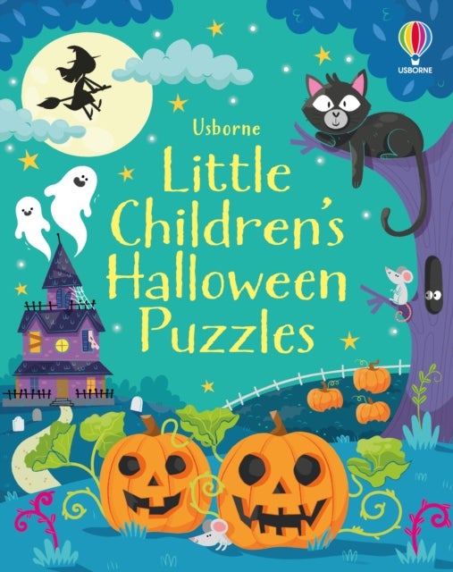 Little Children's Halloween Puzzles - A Halloween Book for Kids