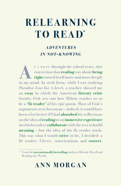 Relearning to Read - Adventures in Not-Knowing