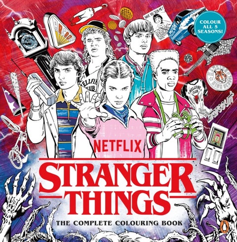 Stranger Things: The Complete Colouring Book - Seasons 1-5
