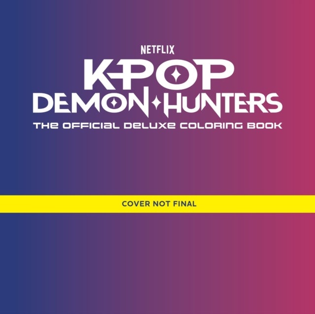 KPop Demon Hunters: The Official Deluxe Colouring Book